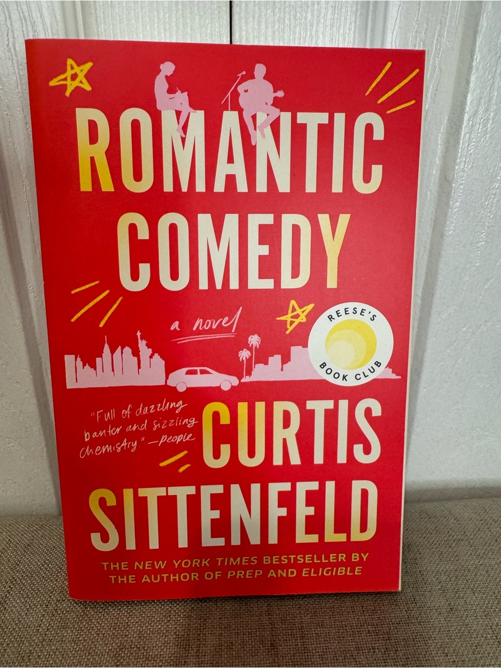 Romantic Comedy by Curtis Sittenfeld - Red Paperback